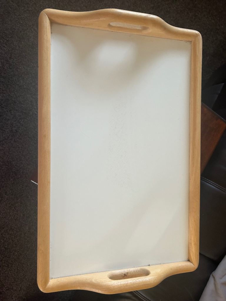 Wooden Bed Tray / Lap Desk – Good Condition