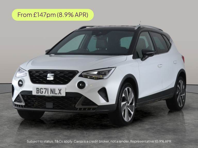 2021 SEAT Arona 1.0 TSI 110 FR Sport 5dr HATCHBACK PETROL Manual