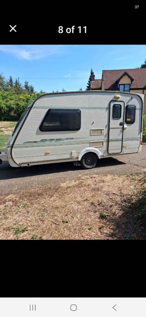 2 berth abbey caravan 