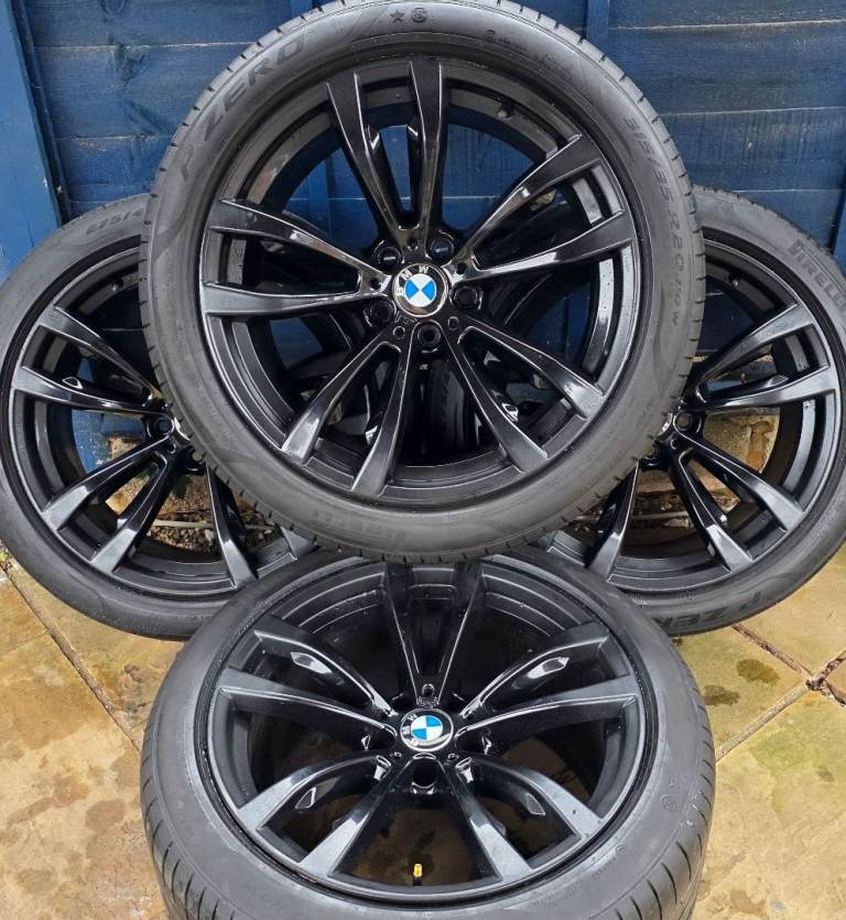 Bmw X5 X6 Msport 20" alloy wheels - Genuine BMW 469M - Staggered - F15 F16