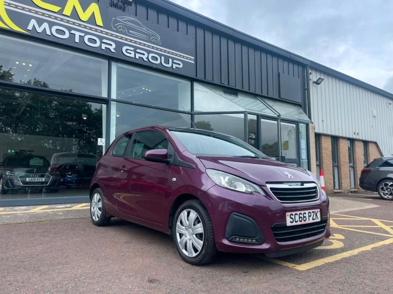 2017 Peugeot 108 1.0 Active 3dr HATCHBACK Petrol Manual