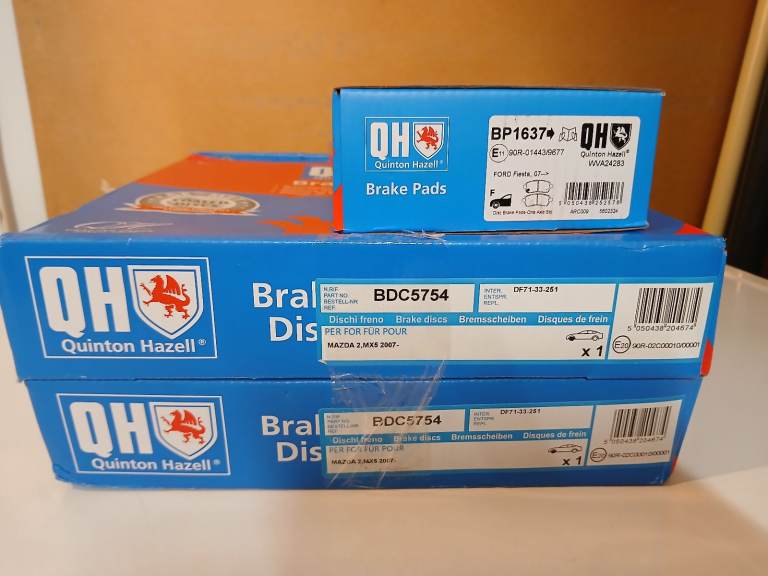 image for MAZDA Brake Pads & Discs - Front