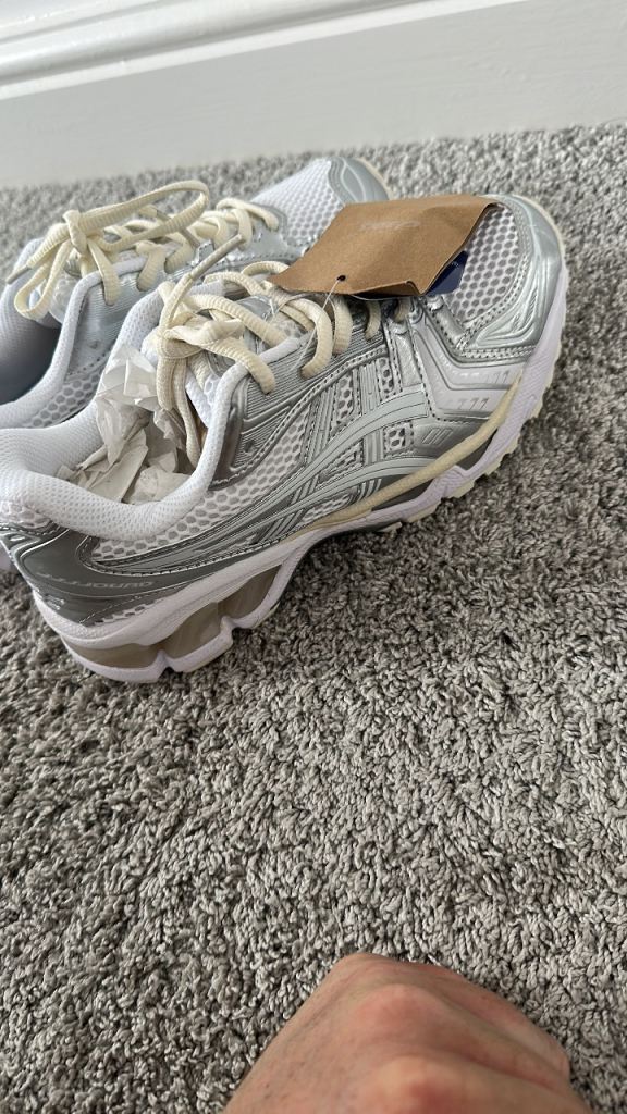 ASICS Trainers – Silver, Brand New with Tags