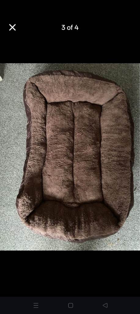 Brand new dog bed unused size medium to large