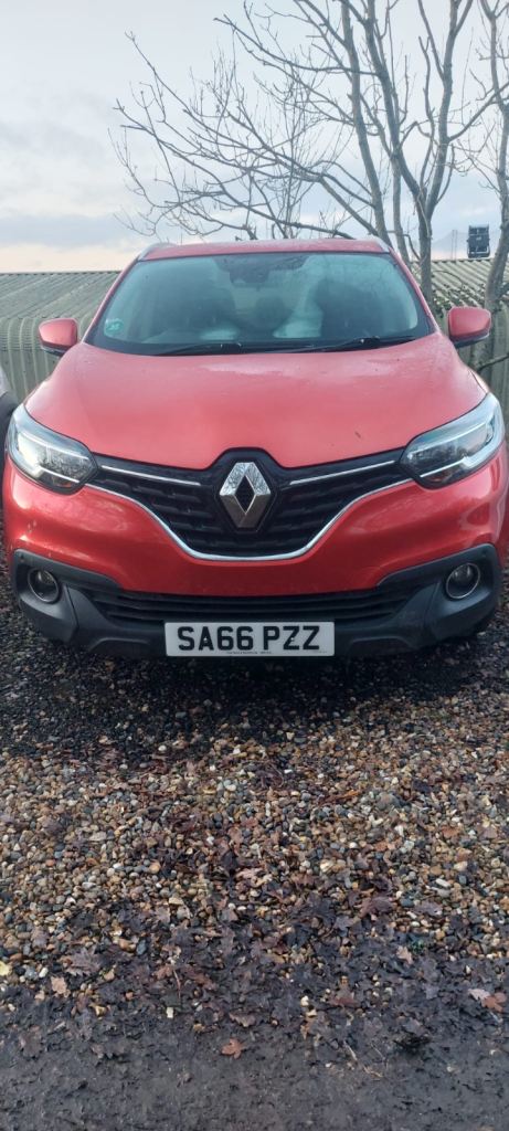 Renault Kadjar Dynamique S Nav Dci 2017, Manual, Red, 1.6L, 5Doors, ULEZ Compliant, 6 Months MOT