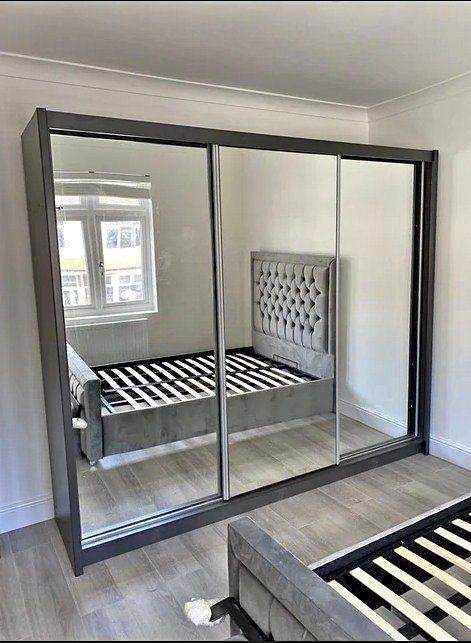 GUARANTEED PRICE- BRAND NEW 2 3 DOOR SLIDING MIRRORS TWO THREE DOOR WARDROBE