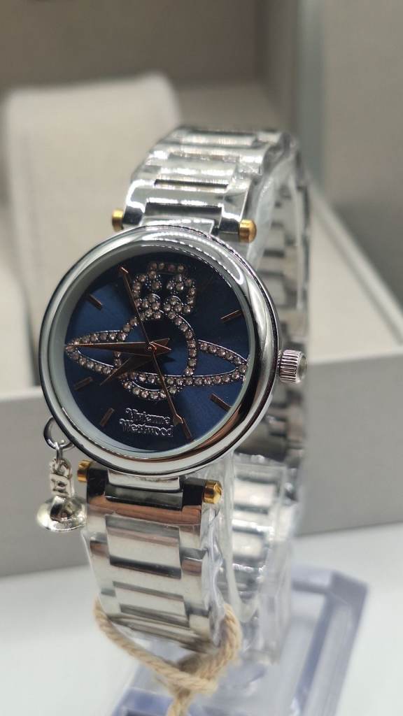 Vivienne Westwood Silver Orb VV006TBSLS Ladies Watch – New with Box - Rare Model
