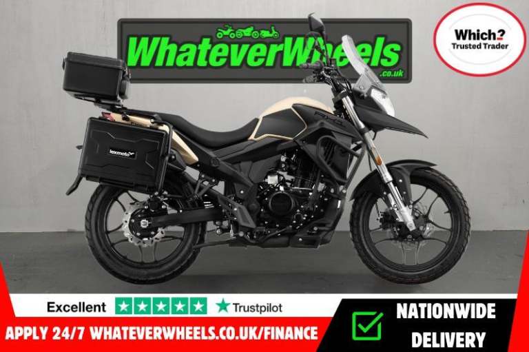 Lexmoto RX-1 RX1 125CC EURO 5+ E55 LEARNER ADVENTURE TOURER TERRAIN MOTORBIKE