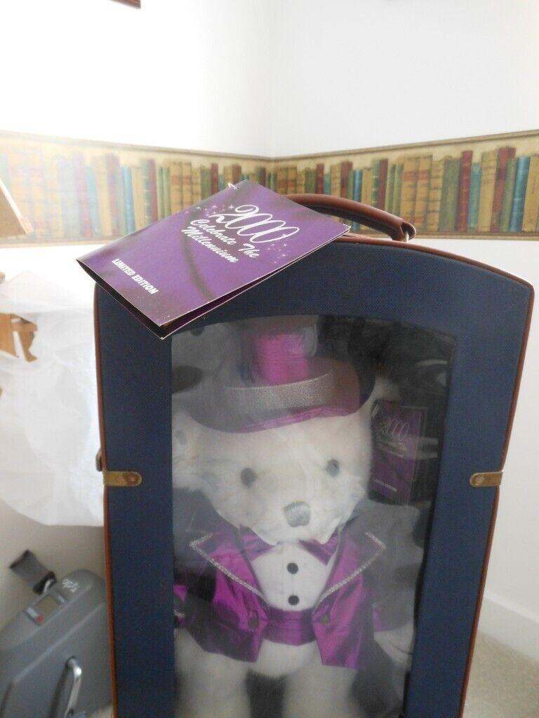 Special Edition Millennium Keepsake Bear in suitcase - Designed by Lee Capozzi