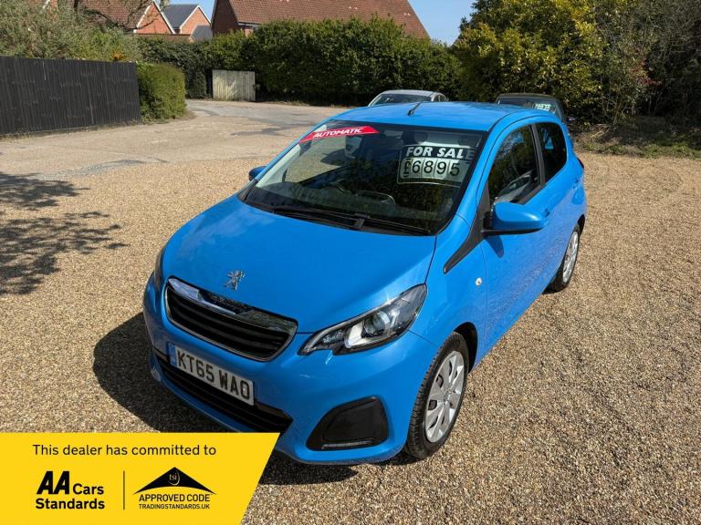2016 Peugeot 108 1.0 Active 5dr 2-Tronic HATCHBACK Petrol Automatic