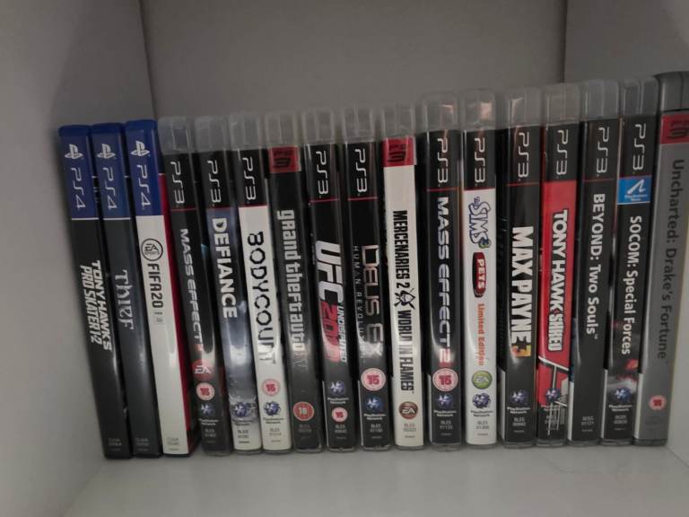 PS3 and PS4 Games 