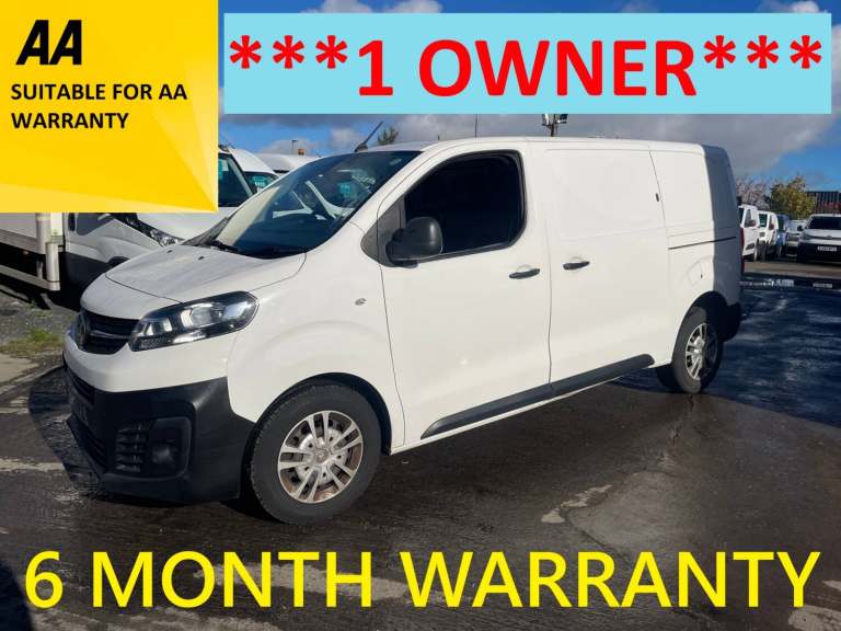 2021 Vauxhall Vivaro 3100 2.0d 120PS Dynamic H1 Van PANEL VAN Diesel Manual