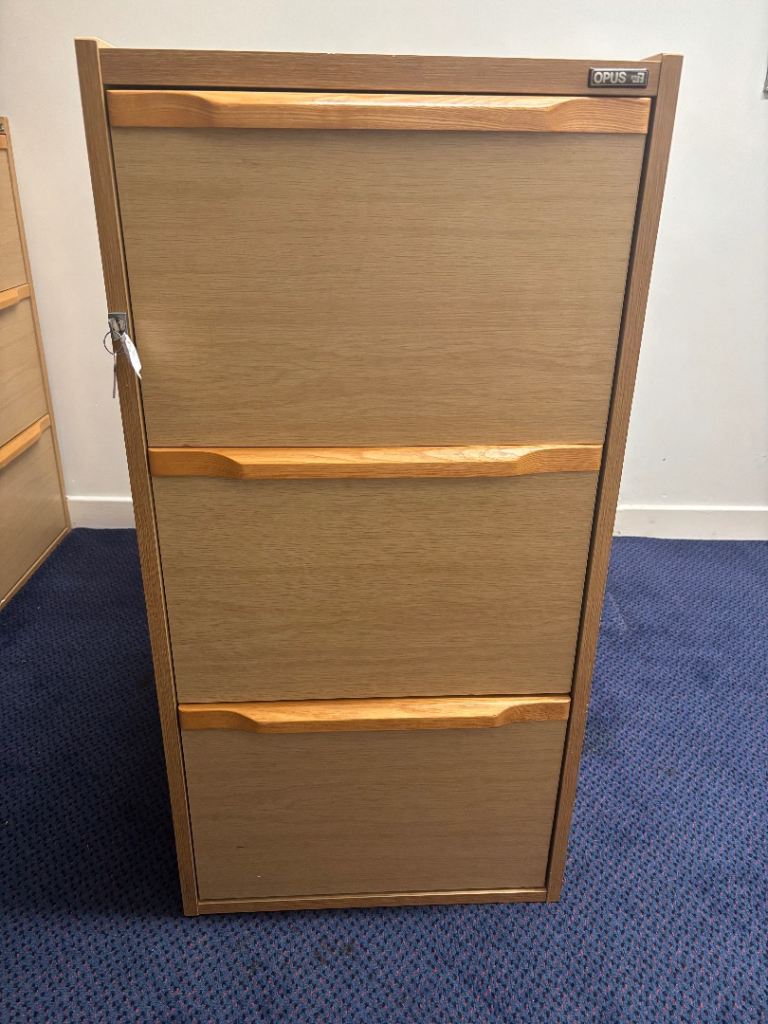 Office Quality 3 drawer filing cabinet
