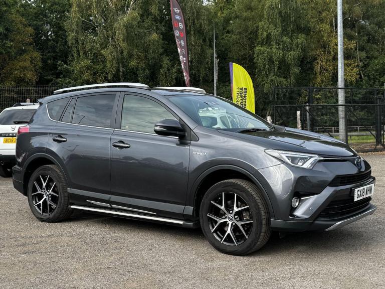 2018 Toyota RAV4 2.5 VVT-h Icon CVT 4WD Euro 6 (s/s) 5dr (Safety Sense, Nav) ESTATE Petrol/Electr...