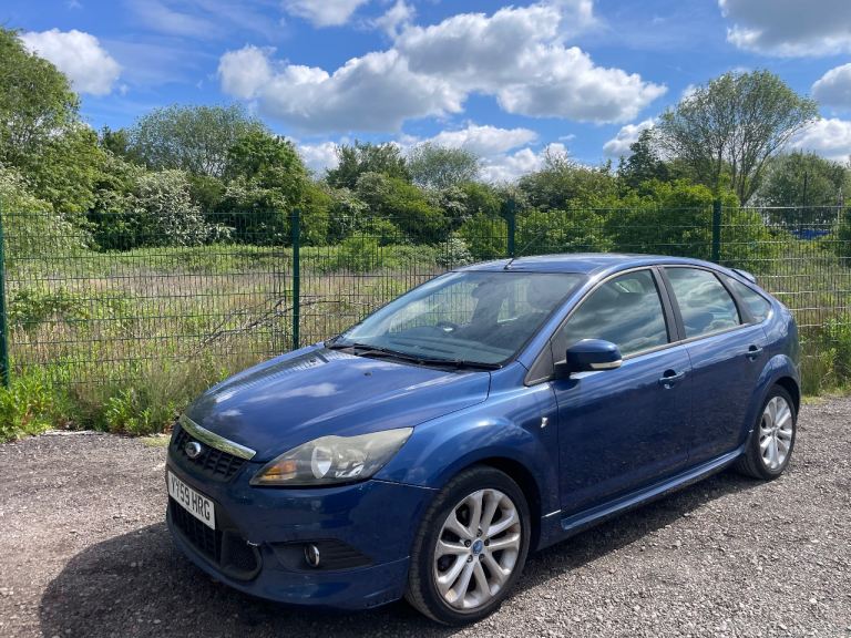 FORD FOCUS 1.6 ZETEC S 59 REG BLUE 5 DOOR MOT FEBRUARY 22ND 2027 TIMING BELT REPLACED LOW INSURANCE