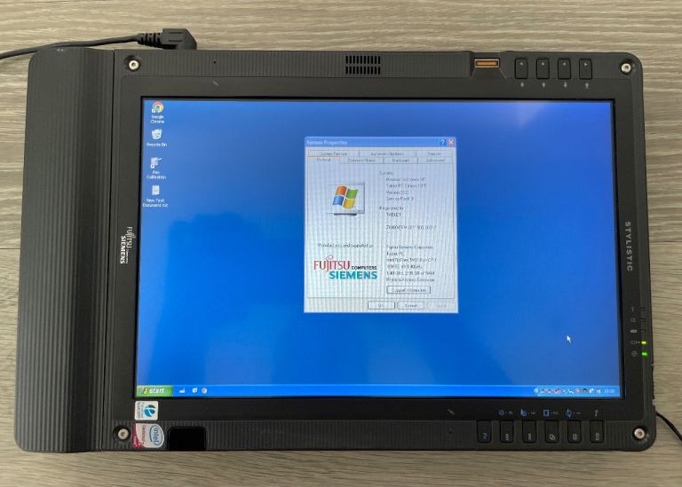 Fujitsu Stylistic ST6012 Tablet PC Windows XP