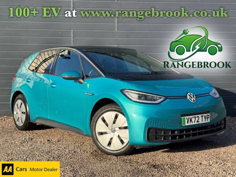 2022 72 VOLKSWAGEN ID.3 PRO PERFORMANCE 58KWH FAMILY HATCHBACK 5DR ELECTRIC AUTO