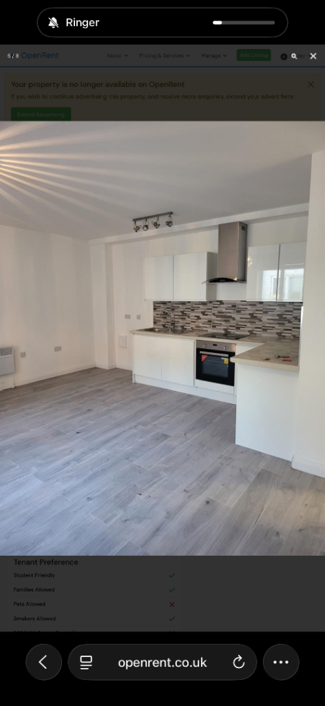 Studio flat London rd Southhampton SO15 