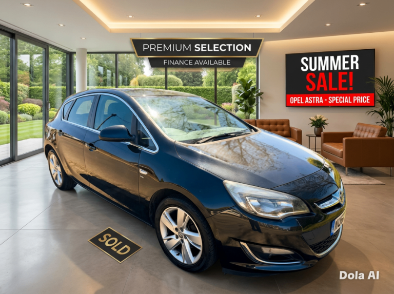 Vauxhall, ASTRA, Hatchback, 2012, Manual, 1398 (cc), 5 doors