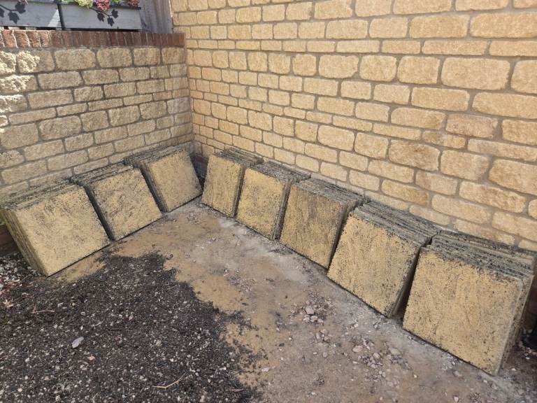 Free patio slabs - collection only