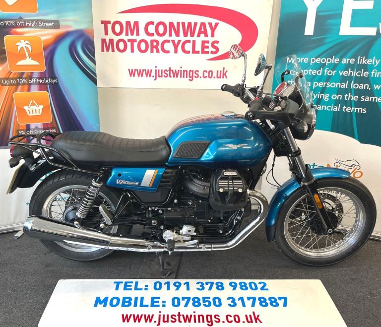 MOTO GUZZI V7 CLASSIC 111, 2018(18), 2 OWNERS, 8,962 MILES, IMMACULATE, £4995