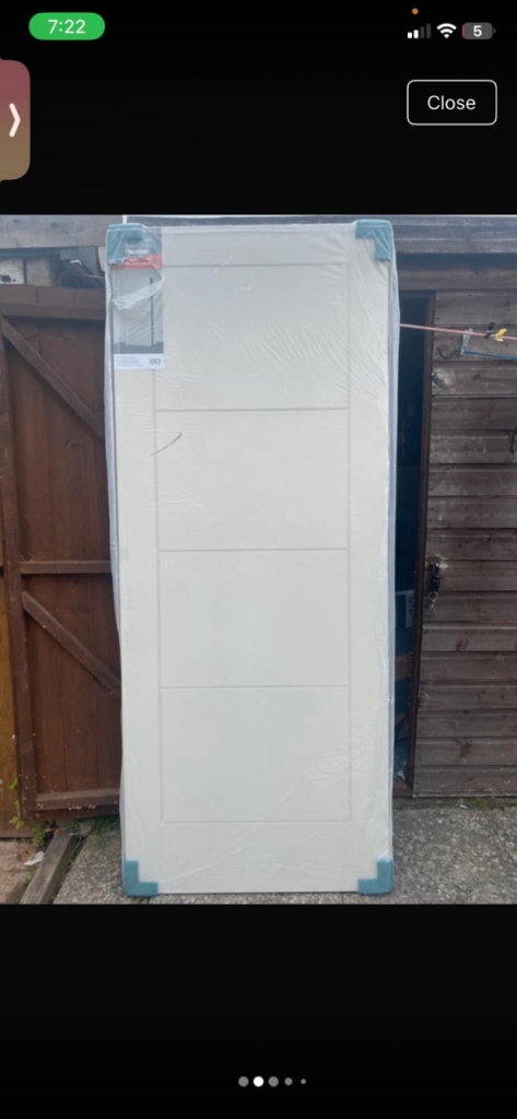 Wooden door