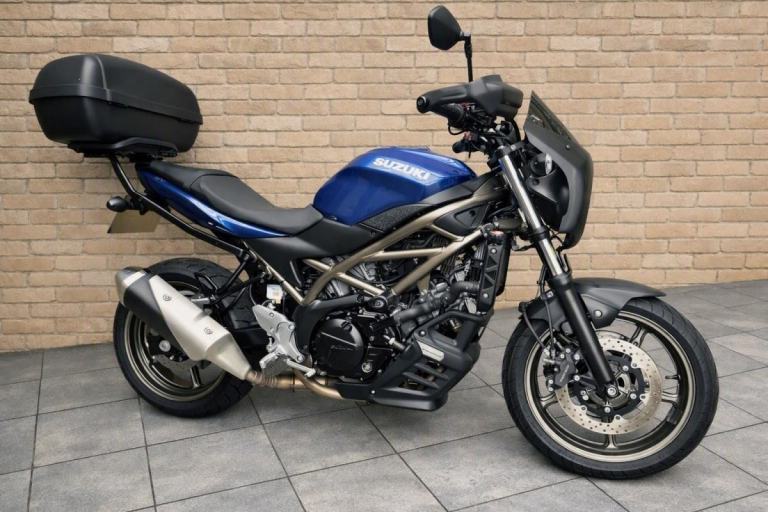2024 Suzuki SV650 with many extras fitted