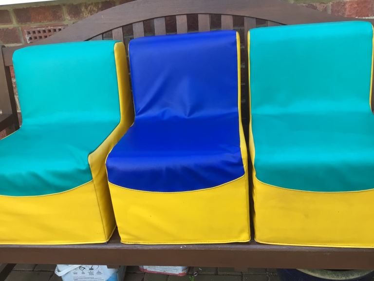 3 Kids Wipe Clean Seats. 