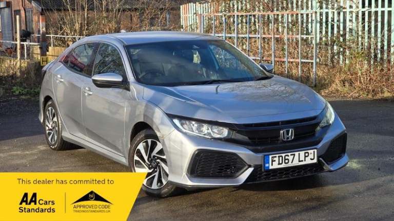 2017 Honda Civic 1.0 VTEC Turbo SE Euro 6 (s/s) 5dr HATCHBACK Petrol Manual