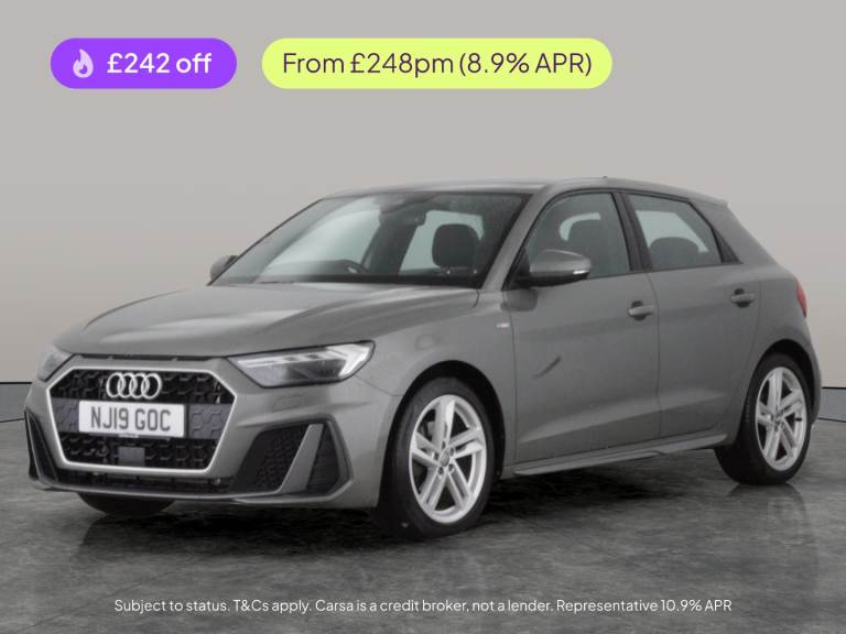 2019 Audi A1 1.5 TFSI 35 S line Sportback 5dr Petrol Manual Euro 6 (s/s) (150 ps) - CRUI Hatchbac...
