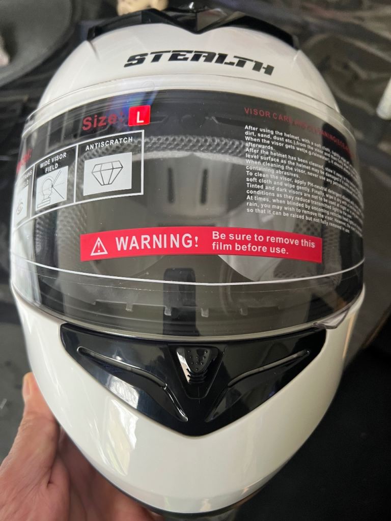 Stealth Motor bike Helmet 