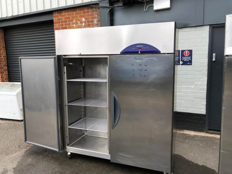Commercial double door fridge foster Williams cafe  shop restaurant 