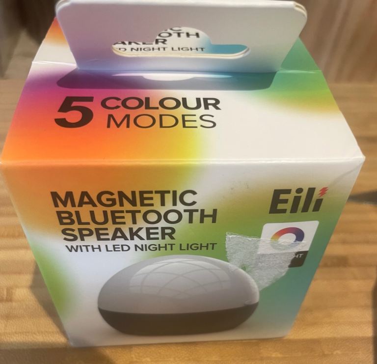 £9 only: Mini Bluetooth speaker/light- click on it to watch