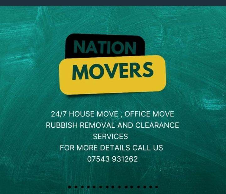 Fully Insured Man and Van house office piano furniture Moving service Rubbish Removals 
