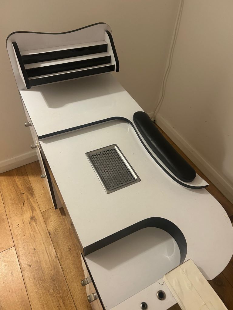 Nail desk and full equipment ready for business 
