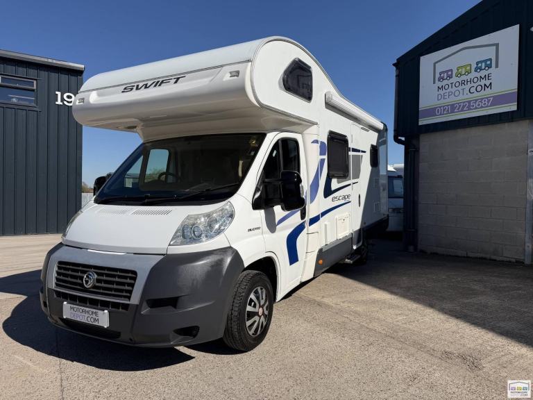 Swift Escape 696 - 6 Berth Motorhome - 6 Travelling Belts 