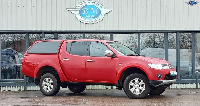 MITSUBISHI L200 2.5 DI-D Trojan Red Manual Diesel 2011