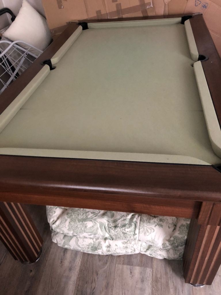 Pool Dining table mahogany 6ft for sale 