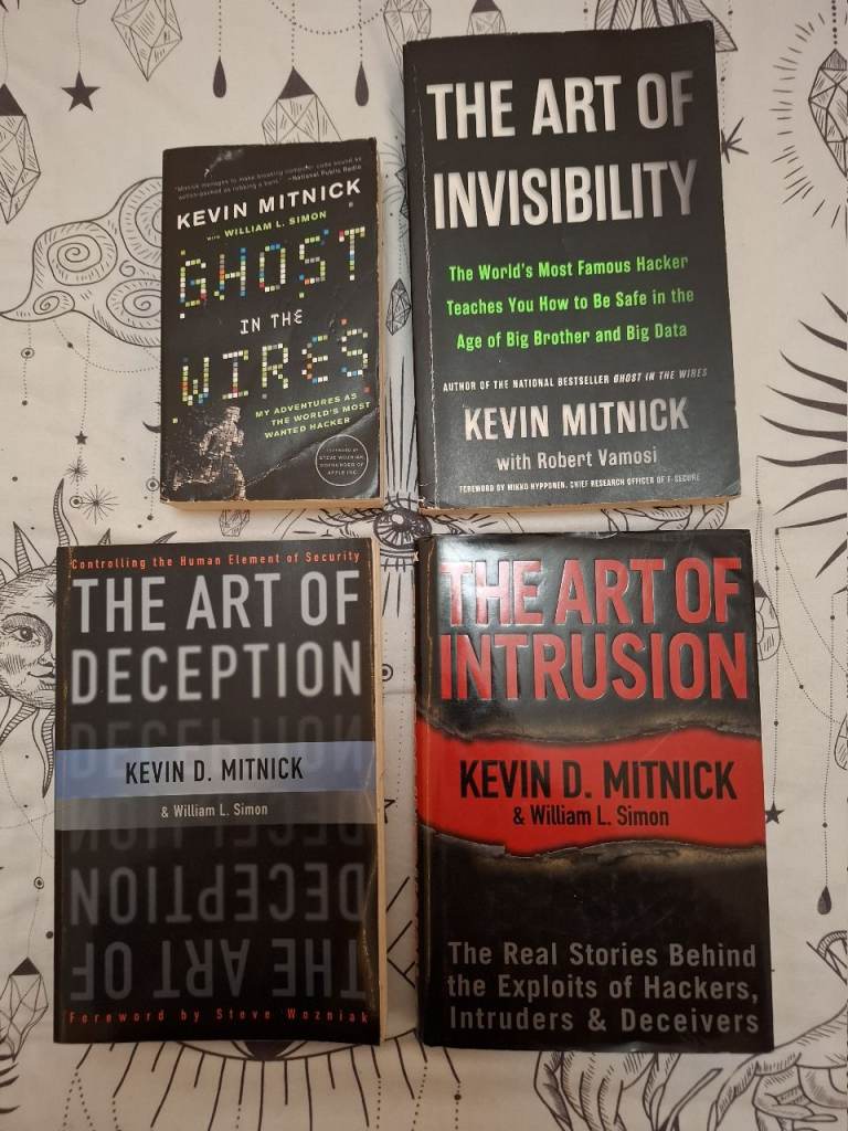 Kevin Mitnick Books - The Art Series & Ghost in the Wires