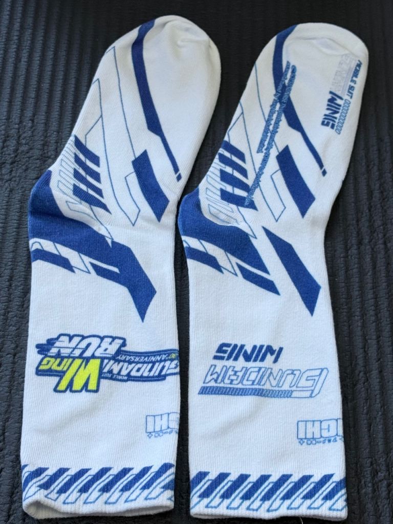 Gundam Wing 30th Anniversary Socks – Brand New, Individually Packed