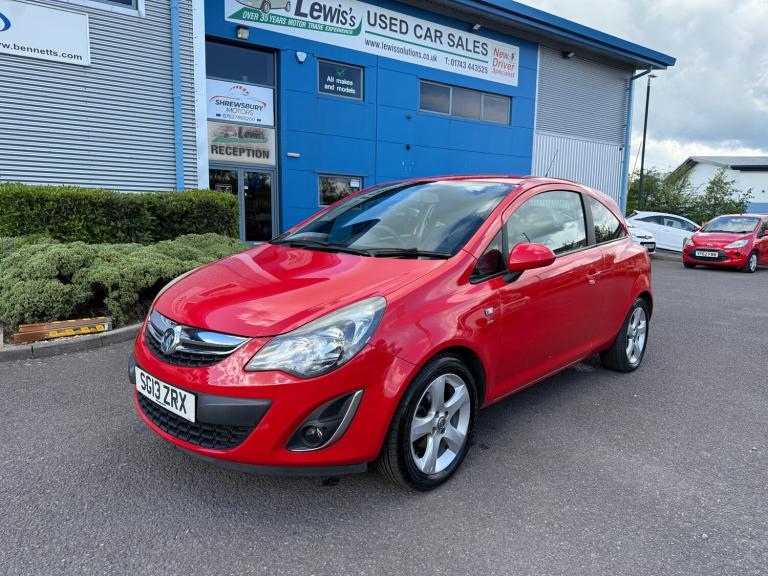 2013 Vauxhall Corsa 1.4 16V SXi Hatchback 3dr Petrol Manual Euro 5 (100 ps)