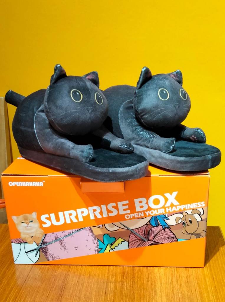 *Brand new* Novelty cat slippers 