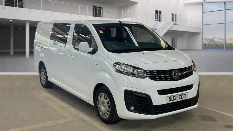 Vauxhall Vivaro 2.0 Turbo D 3100 Sportive 6 Seat LWB Crew Van  DIESEL 2021/21