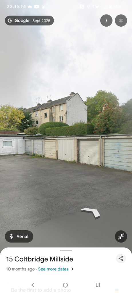 Garage to rent 