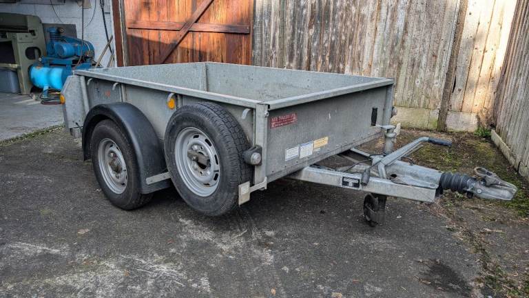 Ifor Williams GD84G Trailer — Single Axle, Braked, 1400kg GVW, Galvanised
