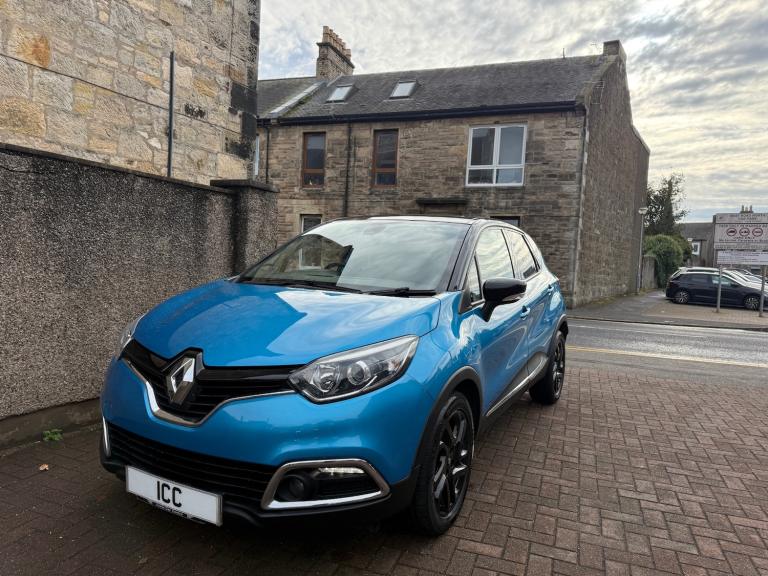 16 RENAULT CAPTUR DYNAMIQUE S NAV 1.5 DCI 5DR TAHOE BLUE WITH BLACK PACK BODYKIT