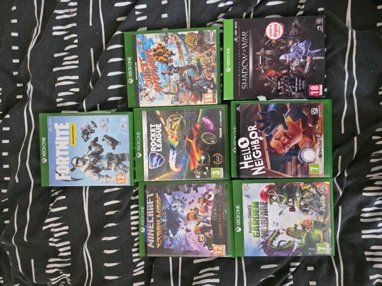 Assorted Xbox one games