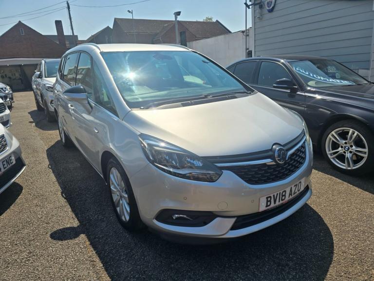 2018 Vauxhall Zafira 1.4T Tech Line Nav 5dr MPV Petrol Manual