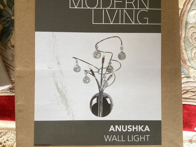 Modern Living Anushka Wall Light – New in Box, two availlable