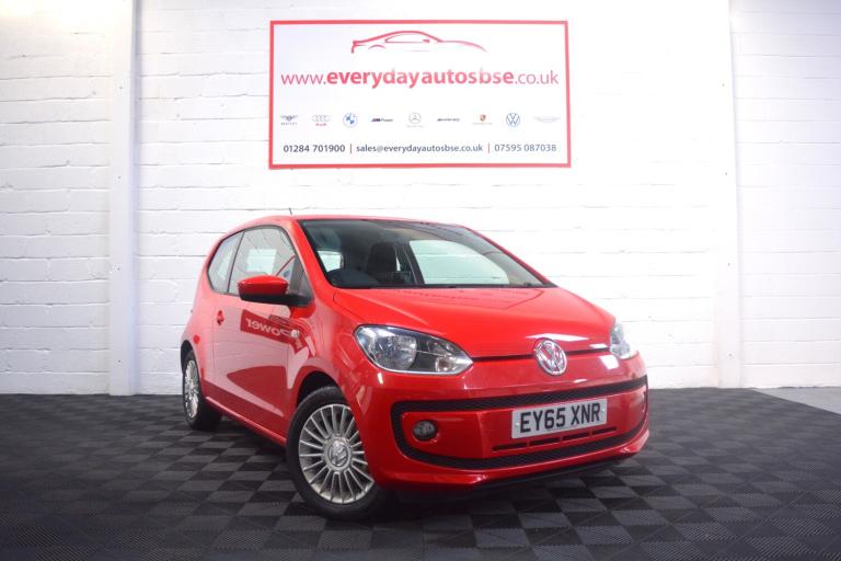 2015 Volkswagen up! 1.0 BlueMotion Tech High Up 3dr HATCHBACK Petrol Manual
